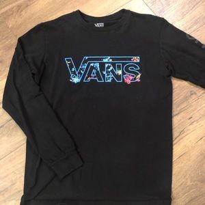 Vans - Girls long sleeved cotton shirt